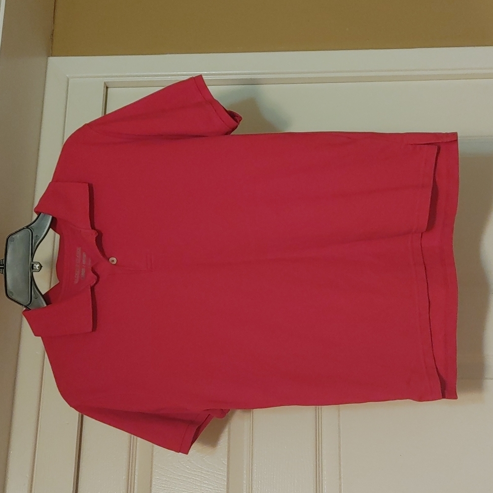 Large Boys Red Polo